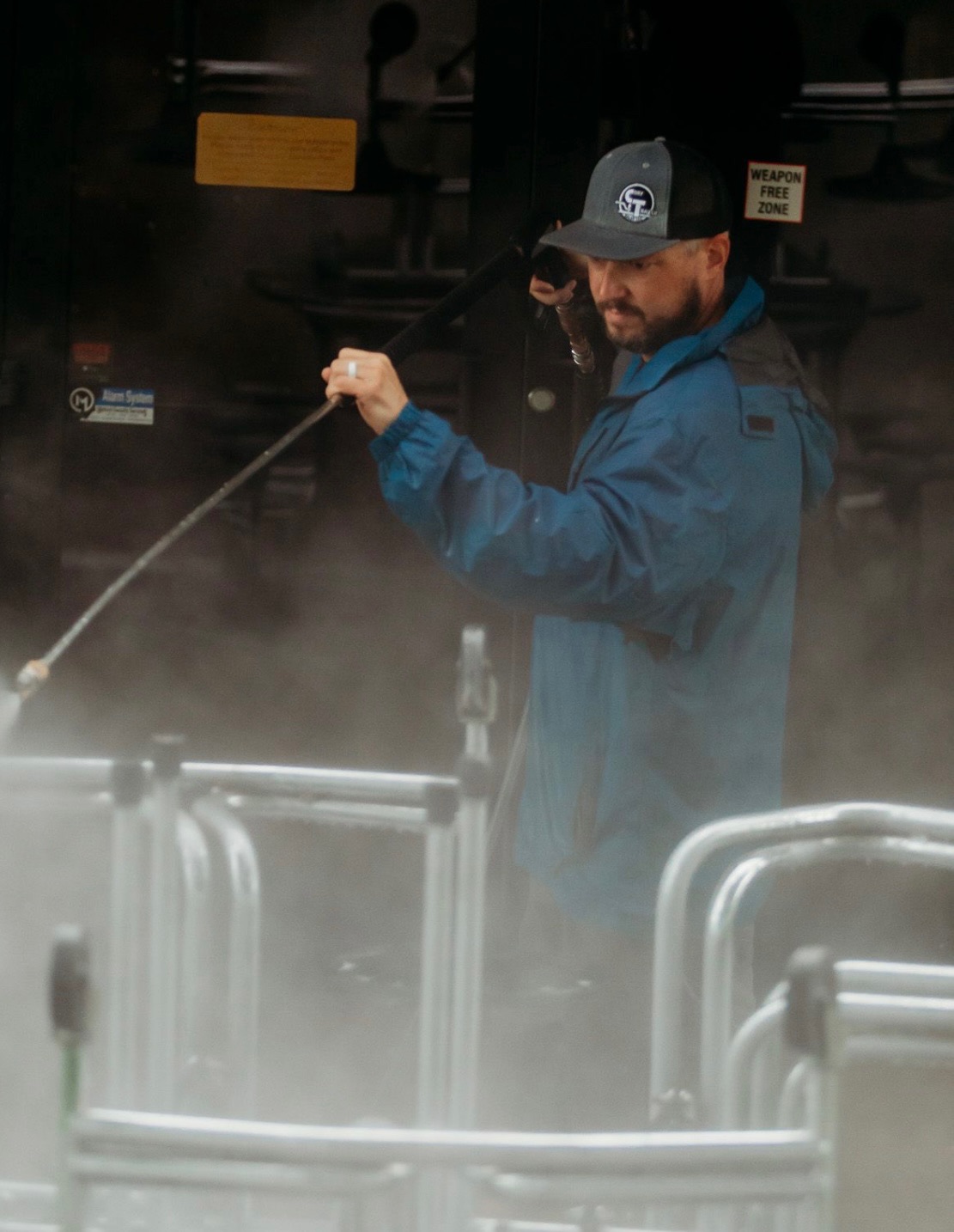 TOP QUALITY Commercial Pressure Washing for School District in Sand Springs, OK